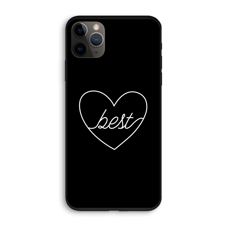 Best heart black: iPhone 11 Pro Biologisch afbreekbaar hoesje