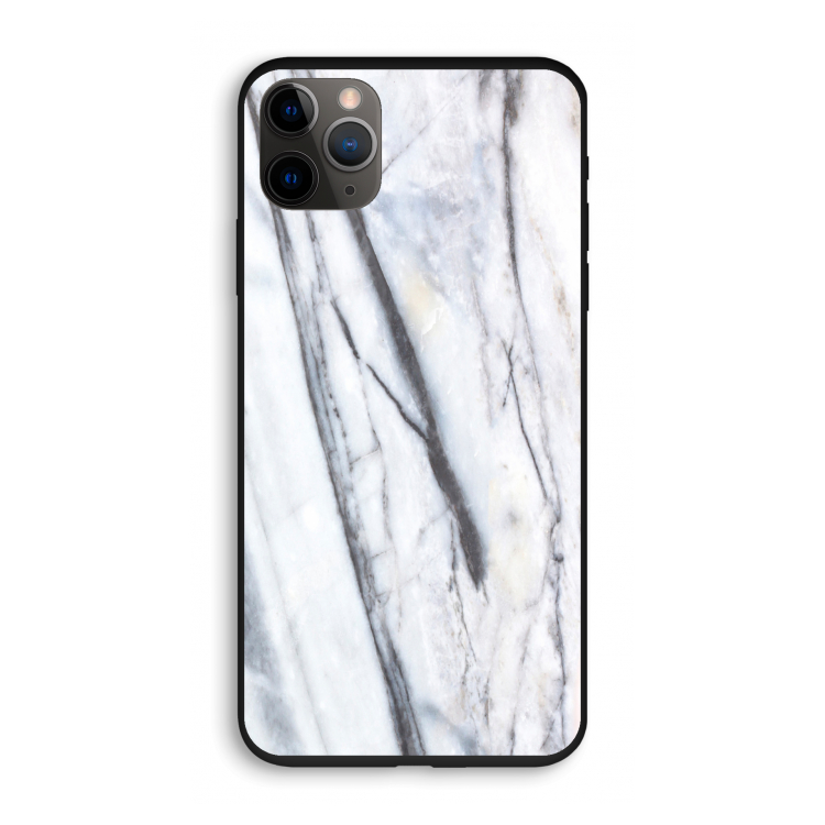 Gestreepte marmer: iPhone 11 Pro Biologisch afbreekbaar hoesje