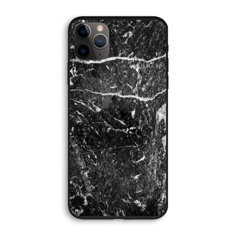 Zwart marmer: iPhone 11 Pro Biologisch afbreekbaar hoesje