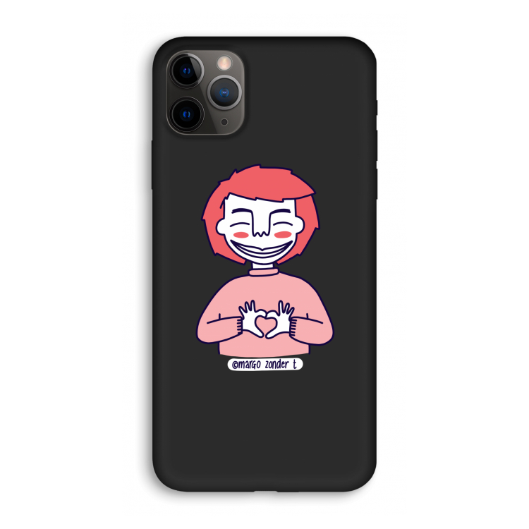 Hartje: iPhone 11 Pro Biologisch afbreekbaar hoesje