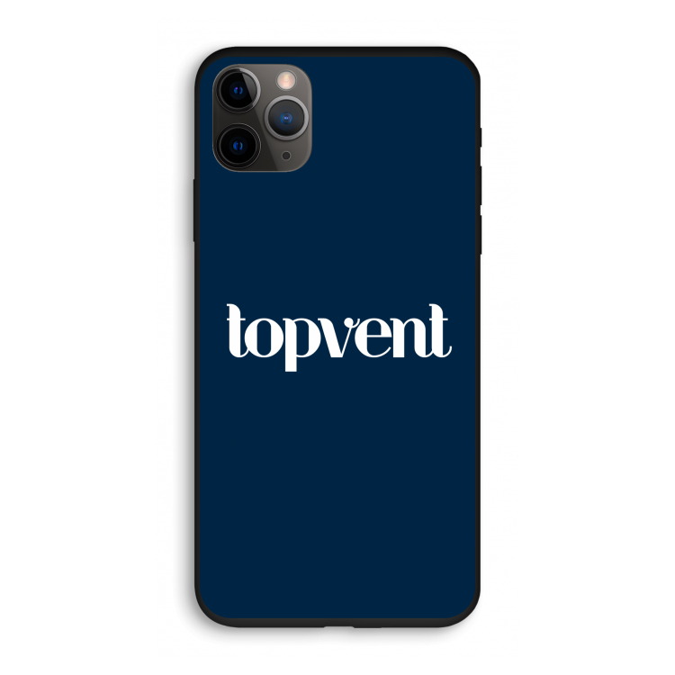 Topvent Navy: iPhone 11 Pro Biologisch afbreekbaar hoesje