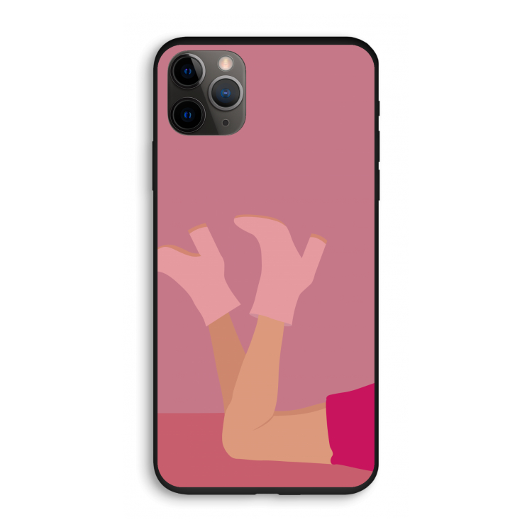 Pink boots: iPhone 11 Pro Biologisch afbreekbaar hoesje