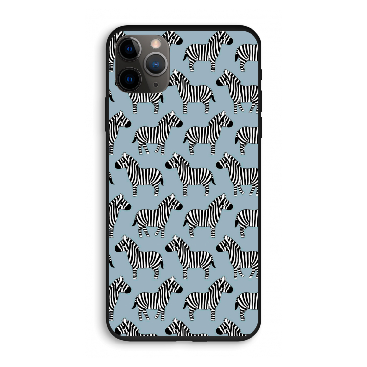 Zebra: iPhone 11 Pro Biologisch afbreekbaar hoesje