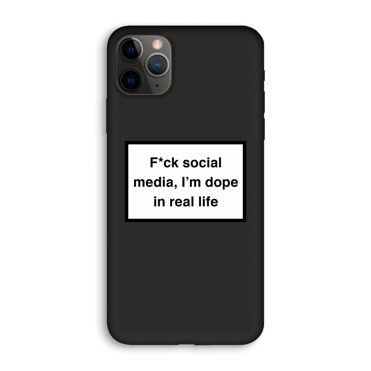 I'm dope: iPhone 11 Pro Biologisch afbreekbaar hoesje
