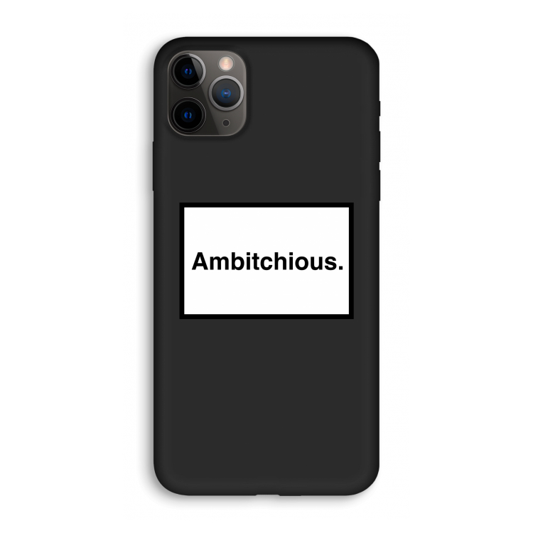 Ambitchious: iPhone 11 Pro Biologisch afbreekbaar hoesje
