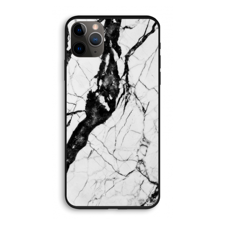 Witte marmer 2: iPhone 11 Pro Biologisch afbreekbaar hoesje