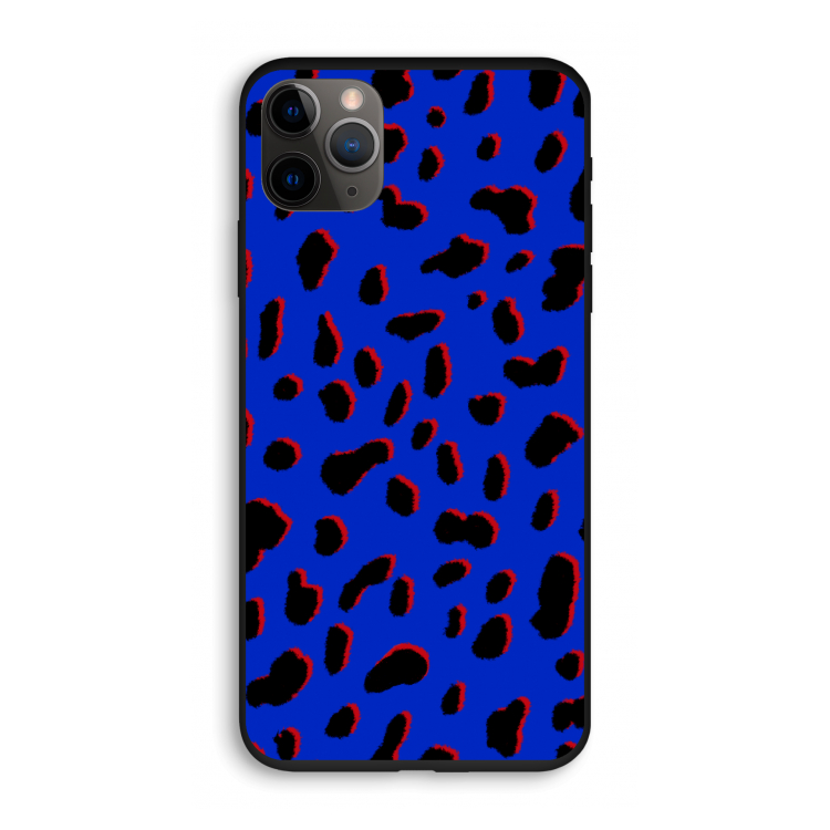 Blue Leopard: iPhone 11 Pro Biologisch afbreekbaar hoesje