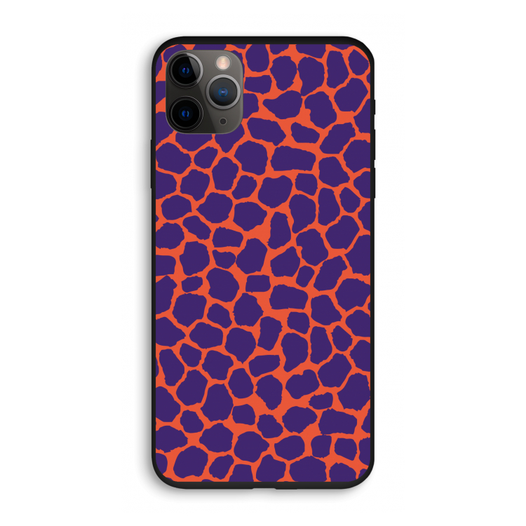 Purple Giraffe: iPhone 11 Pro Biologisch afbreekbaar hoesje