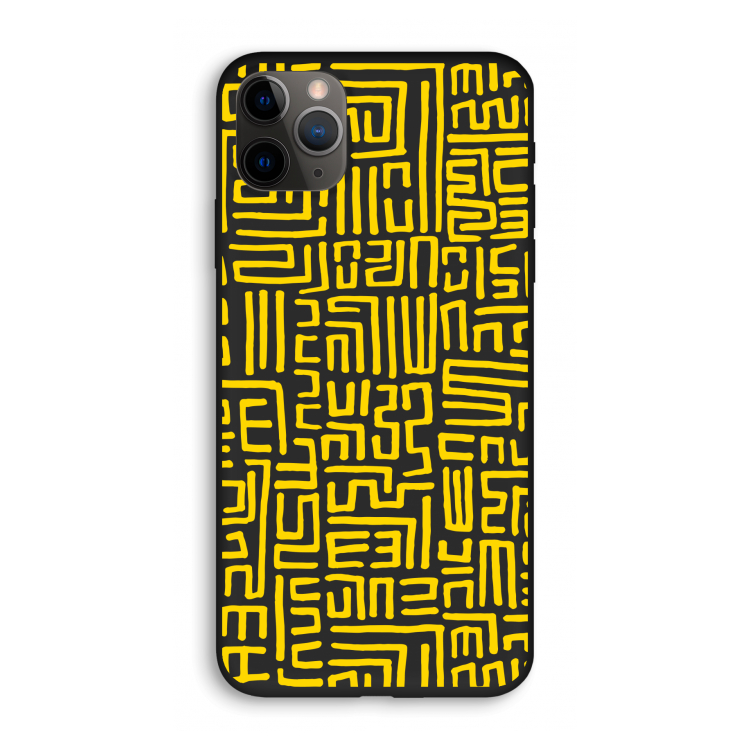 Majorelle Blue Print: iPhone 11 Pro Biologisch afbreekbaar hoesje