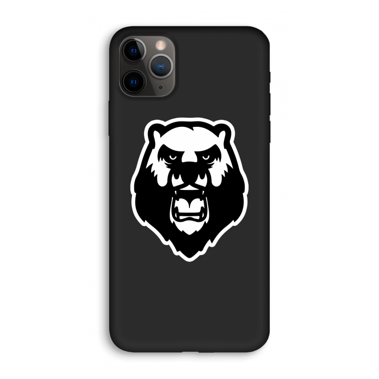Angry Bear (white): iPhone 11 Pro Biologisch afbreekbaar hoesje