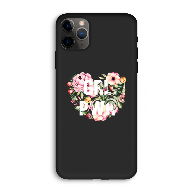 GRL PWR Flower: iPhone 11 Pro Biologisch afbreekbaar hoesje