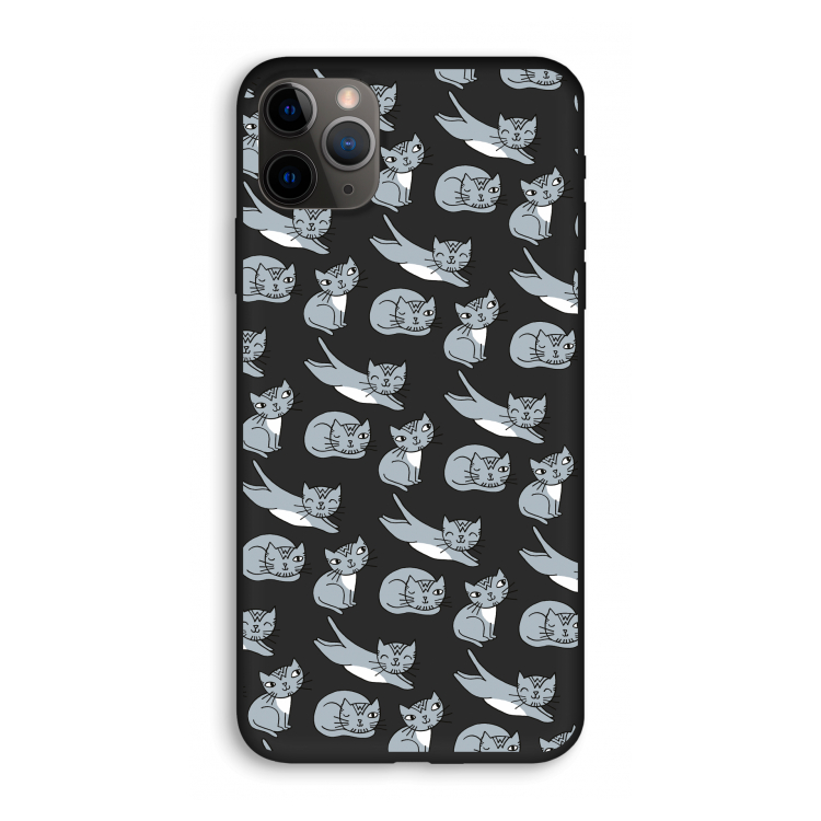 Poezen: iPhone 11 Pro Biologisch afbreekbaar hoesje