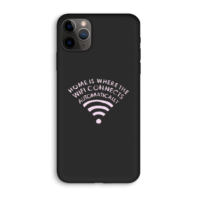 Home Is Where The Wifi Is: iPhone 11 Pro Biologisch afbreekbaar hoesje