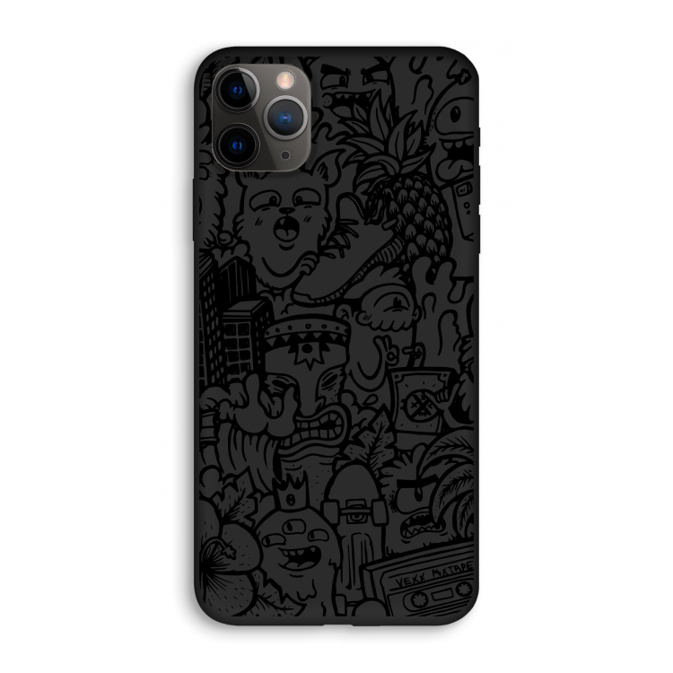 Vexx Black Mixtape: iPhone 11 Pro Biologisch afbreekbaar hoesje