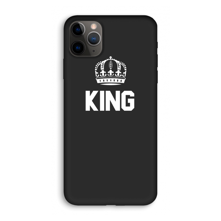 King zwart: iPhone 11 Pro Biologisch afbreekbaar hoesje