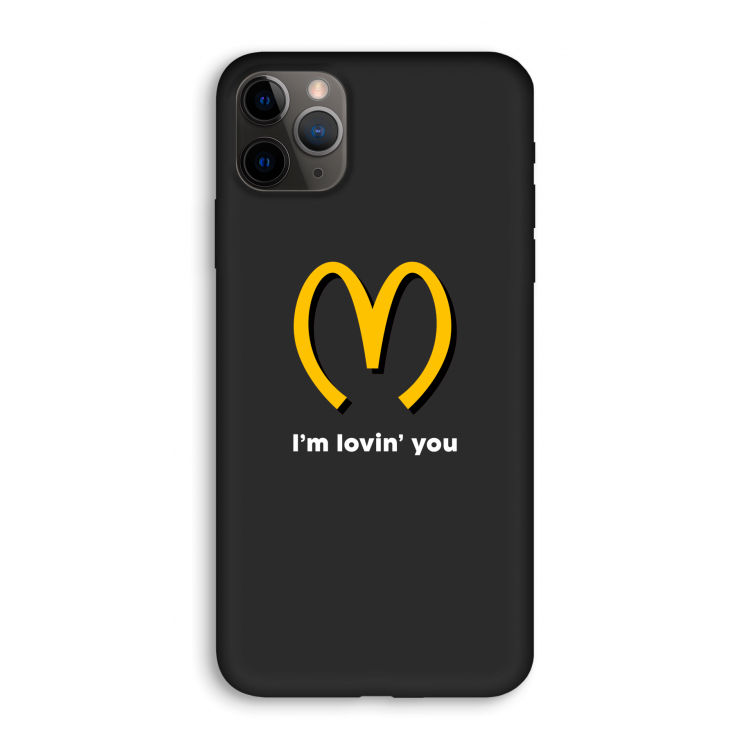 I'm lovin' you: iPhone 11 Pro Biologisch afbreekbaar hoesje