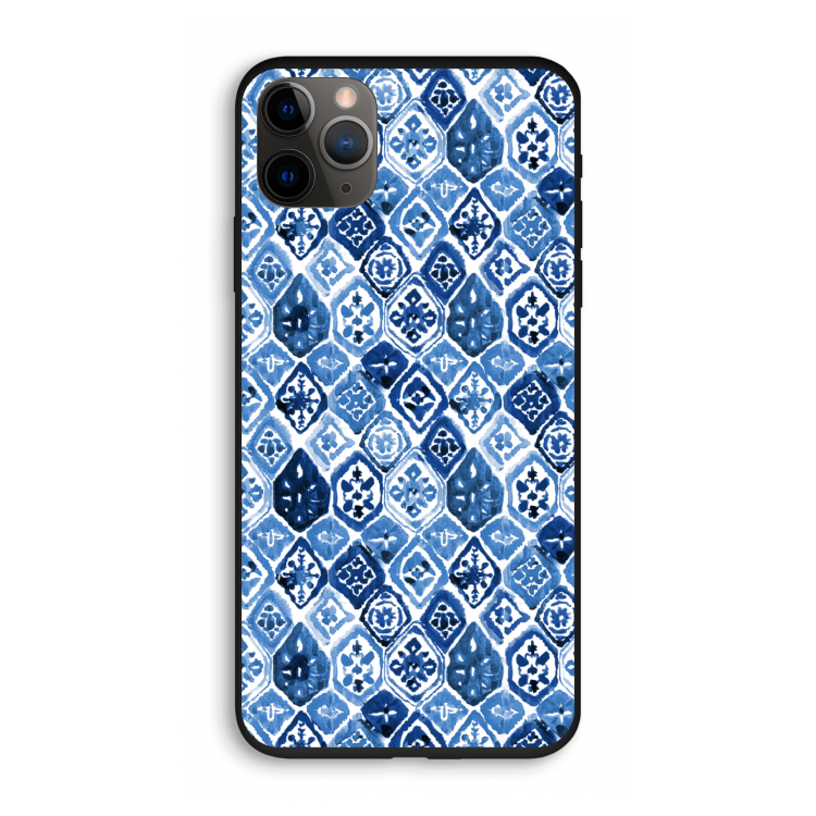 Blauw motief: iPhone 11 Pro Biologisch afbreekbaar hoesje