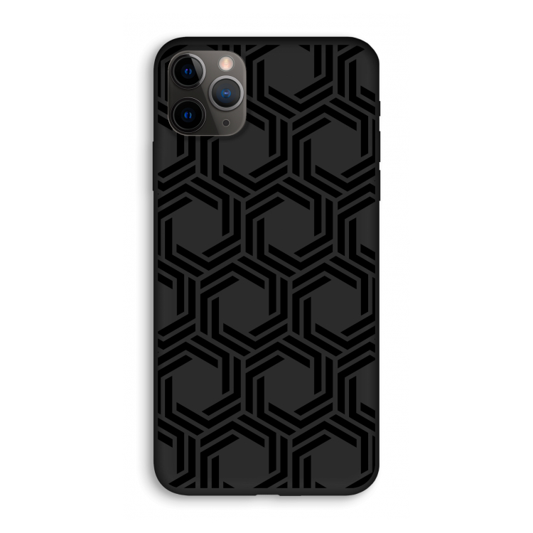 Geometrisch patroon: iPhone 11 Pro Biologisch afbreekbaar hoesje