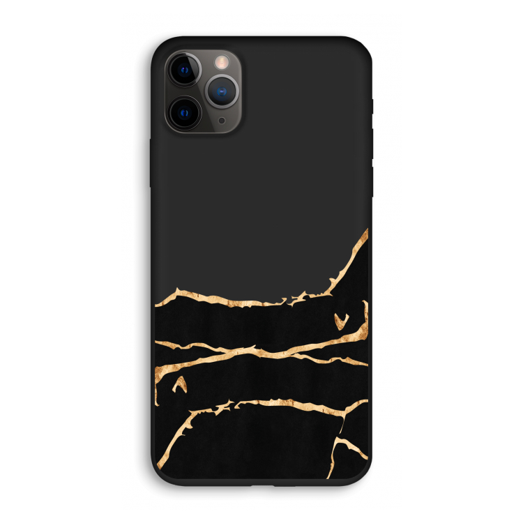 Gouden marmer: iPhone 11 Pro Biologisch afbreekbaar hoesje