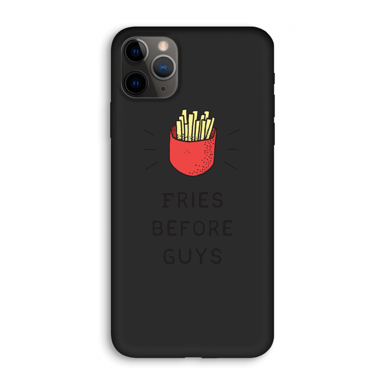 Fries before guys: iPhone 11 Pro Biologisch afbreekbaar hoesje