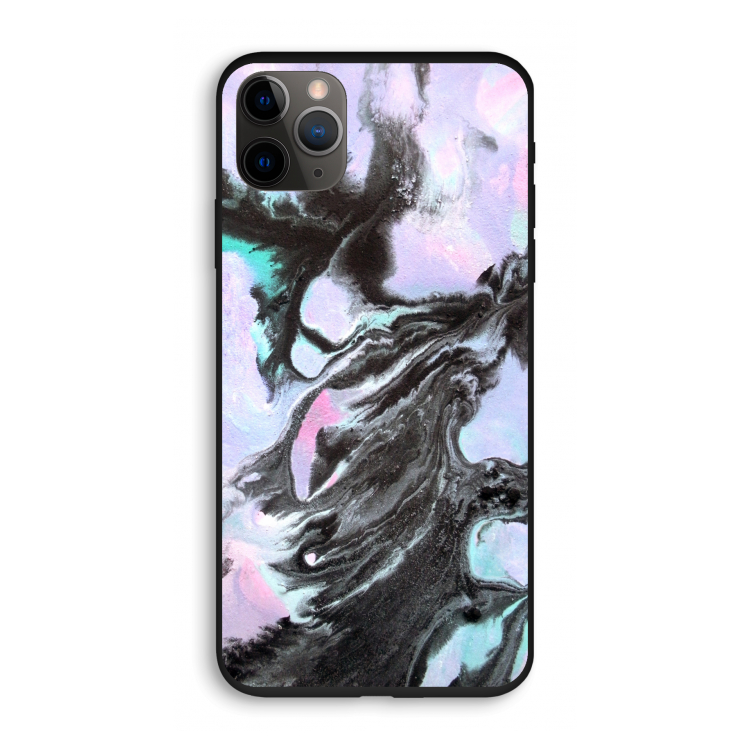 Pastel zwart: iPhone 11 Pro Biologisch afbreekbaar hoesje