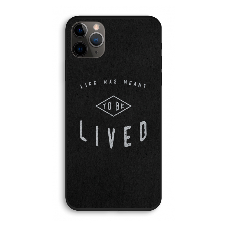 To be lived: iPhone 11 Pro Biologisch afbreekbaar hoesje