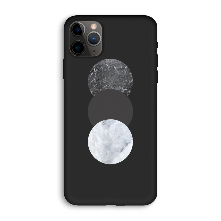 Marmeren cirkels: iPhone 11 Pro Biologisch afbreekbaar hoesje