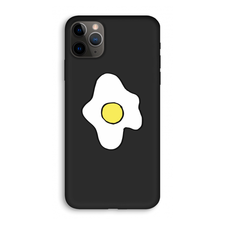 Spiegelei: iPhone 11 Pro Biologisch afbreekbaar hoesje