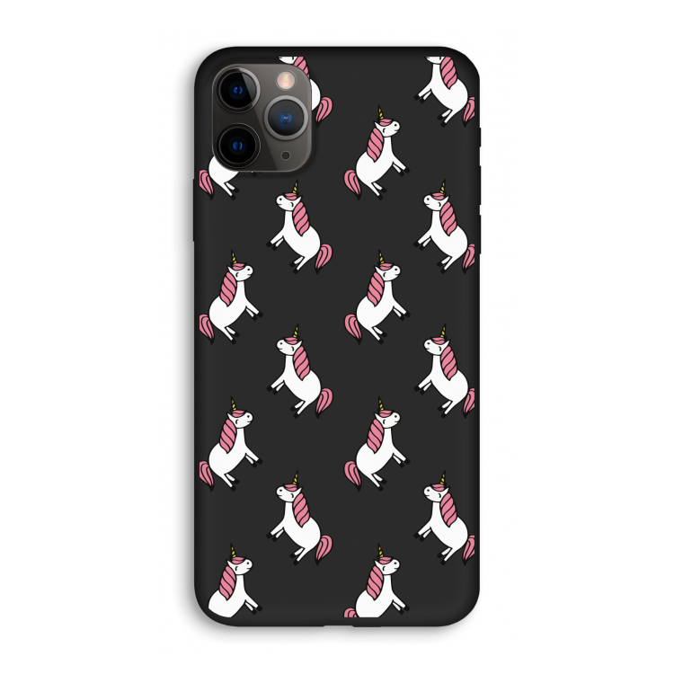 Eenhoorns overal: iPhone 11 Pro Biologisch afbreekbaar hoesje