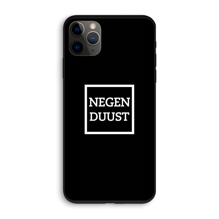 Negenduust black: iPhone 11 Pro Biologisch afbreekbaar hoesje