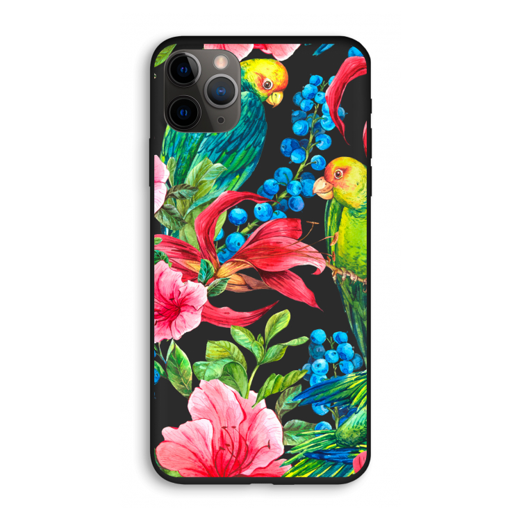 Papegaaien: iPhone 11 Pro Biologisch afbreekbaar hoesje