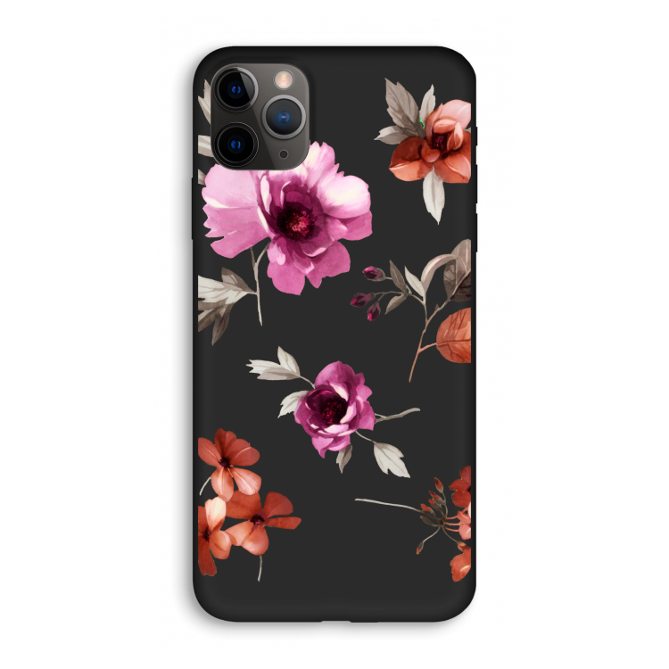 Geschilderde bloemen: iPhone 11 Pro Biologisch afbreekbaar hoesje