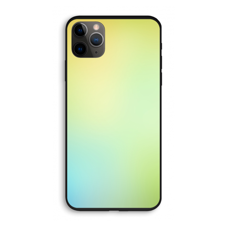 Minty mist pastel: iPhone 11 Pro Biologisch afbreekbaar hoesje