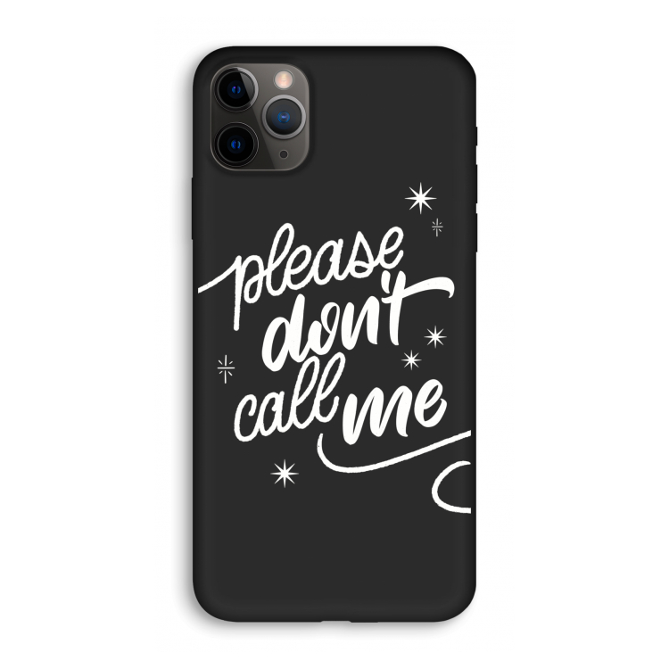 Don't call: iPhone 11 Pro Biologisch afbreekbaar hoesje