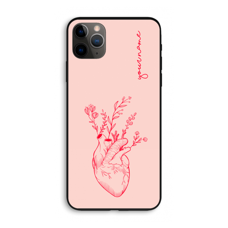 Blooming Heart: iPhone 11 Pro Max Biologisch afbreekbaar hoesje