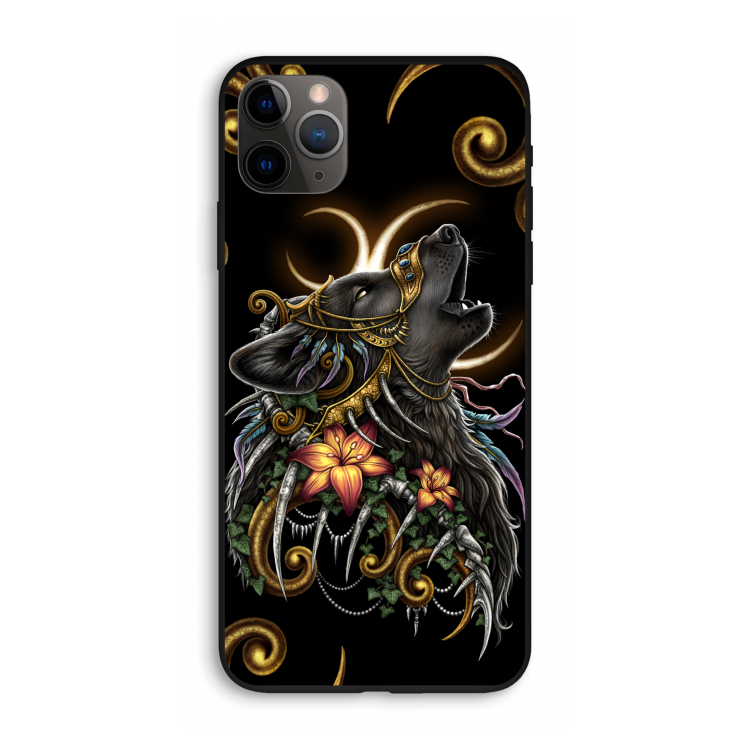Huilende Wolf: iPhone 11 Pro Max Biologisch afbreekbaar hoesje