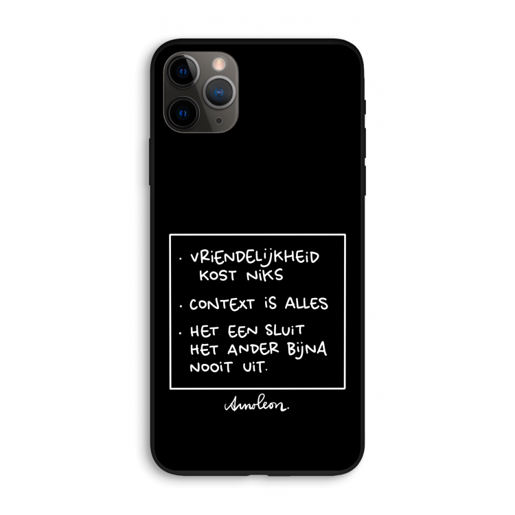 Mijn Motto's: iPhone 11 Pro Max Biologisch afbreekbaar hoesje
