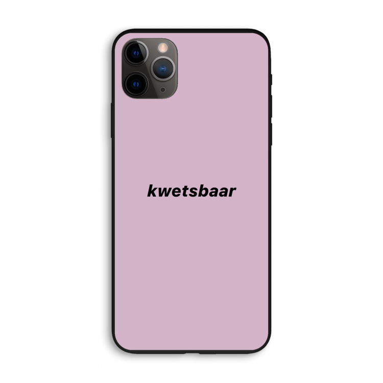 kwetsbaar: iPhone 11 Pro Max Biologisch afbreekbaar hoesje