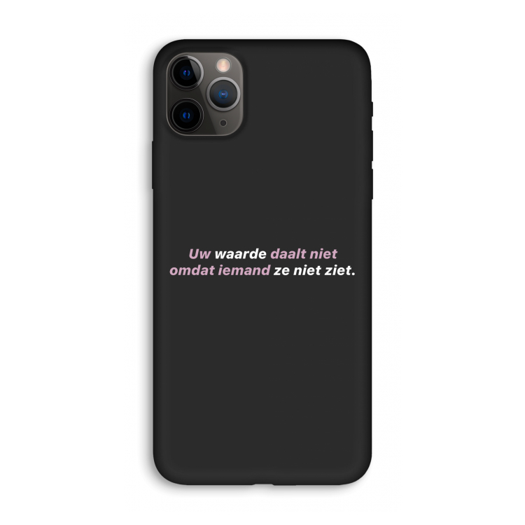 uw waarde daalt niet: iPhone 11 Pro Max Biologisch afbreekbaar hoesje