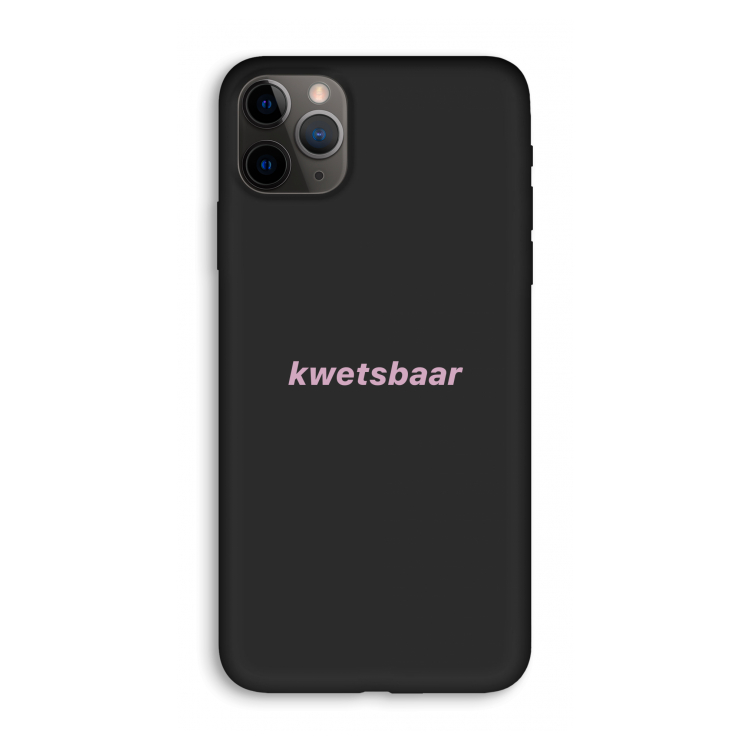 kwetsbaar: iPhone 11 Pro Max Biologisch afbreekbaar hoesje