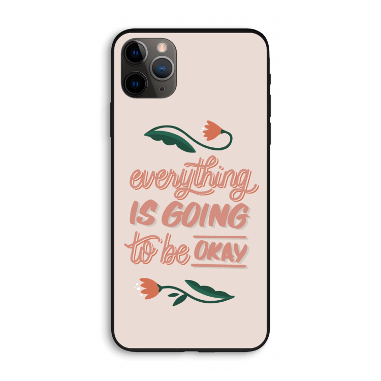 Optimistic flower girl: iPhone 11 Pro Max Biologisch afbreekbaar hoesje