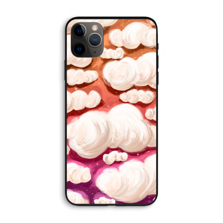 Katoen Wolken: iPhone 11 Pro Max Biologisch afbreekbaar hoesje