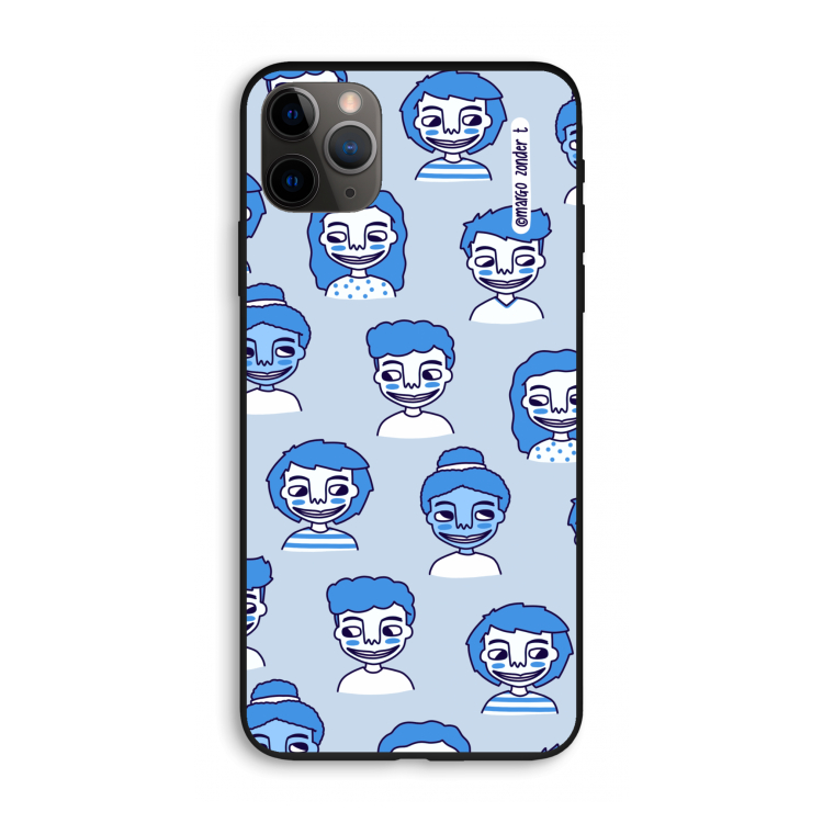 Gezichtjes: iPhone 11 Pro Max Biologisch afbreekbaar hoesje
