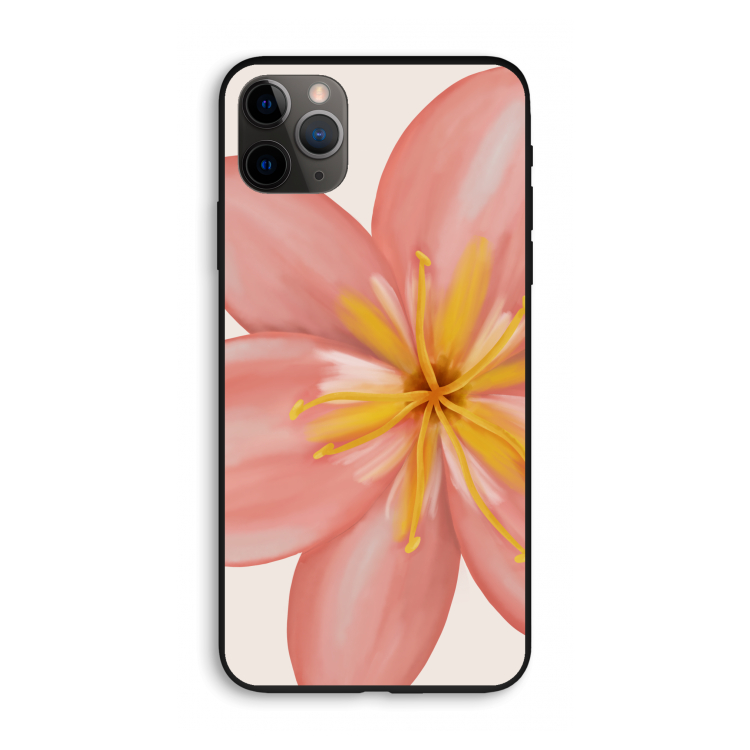 Pink Ellila Flower: iPhone 11 Pro Max Biologisch afbreekbaar hoesje