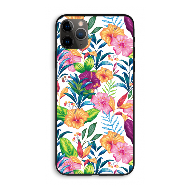 Tropisch 2: iPhone 11 Pro Max Biologisch afbreekbaar hoesje