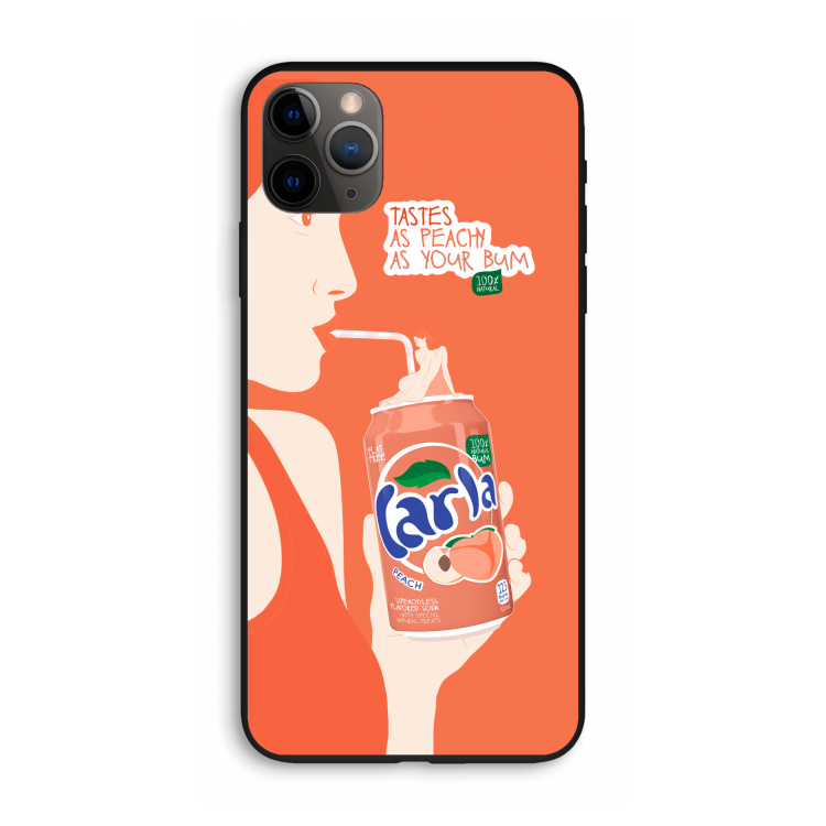 Peach please!: iPhone 11 Pro Max Biologisch afbreekbaar hoesje