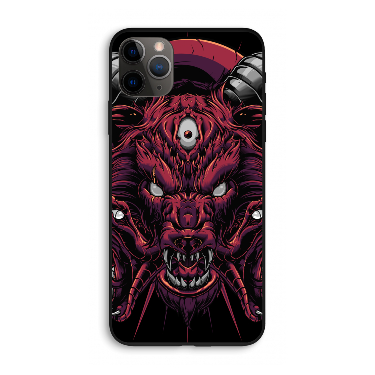 Hell Hound and Serpents: iPhone 11 Pro Max Biologisch afbreekbaar hoesje
