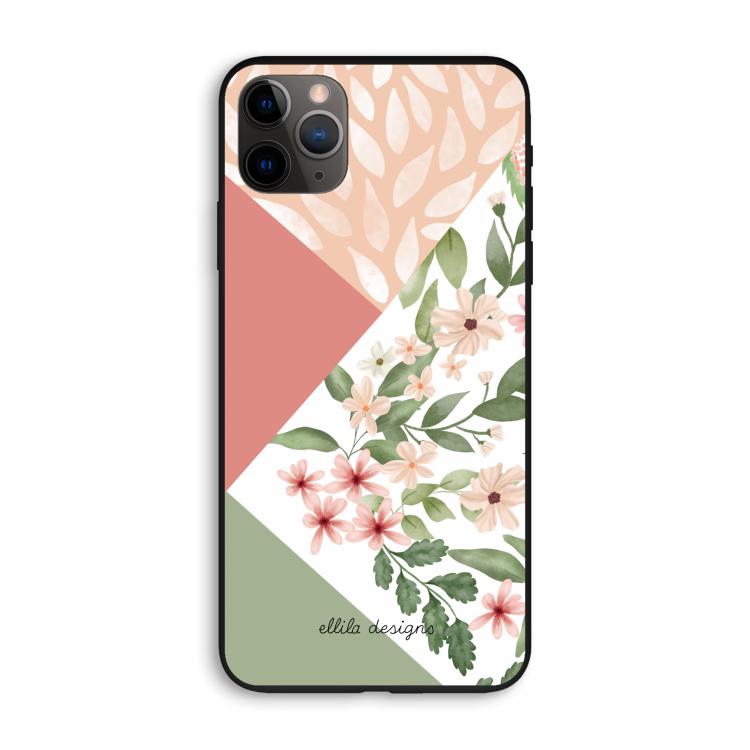 Sweet heaven geometrics: iPhone 11 Pro Max Biologisch afbreekbaar hoesje
