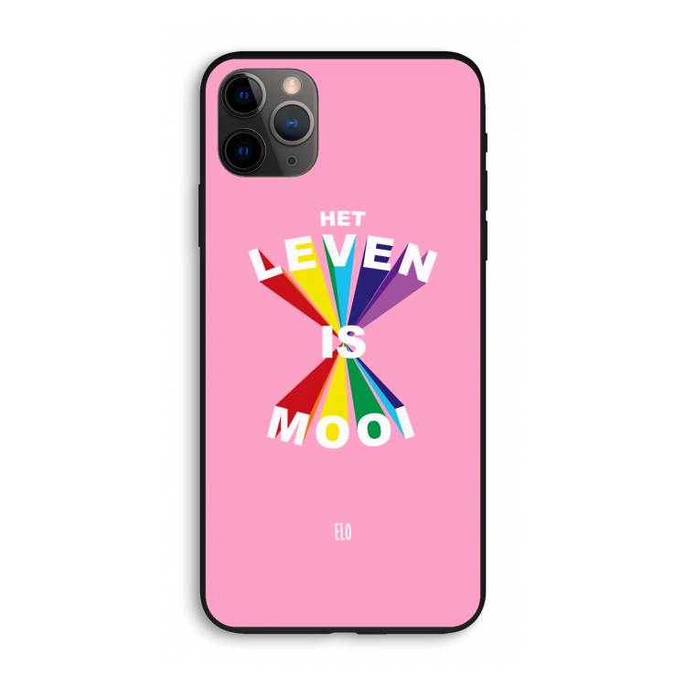 Het Leven Is Mooi: iPhone 11 Pro Max Biologisch afbreekbaar hoesje