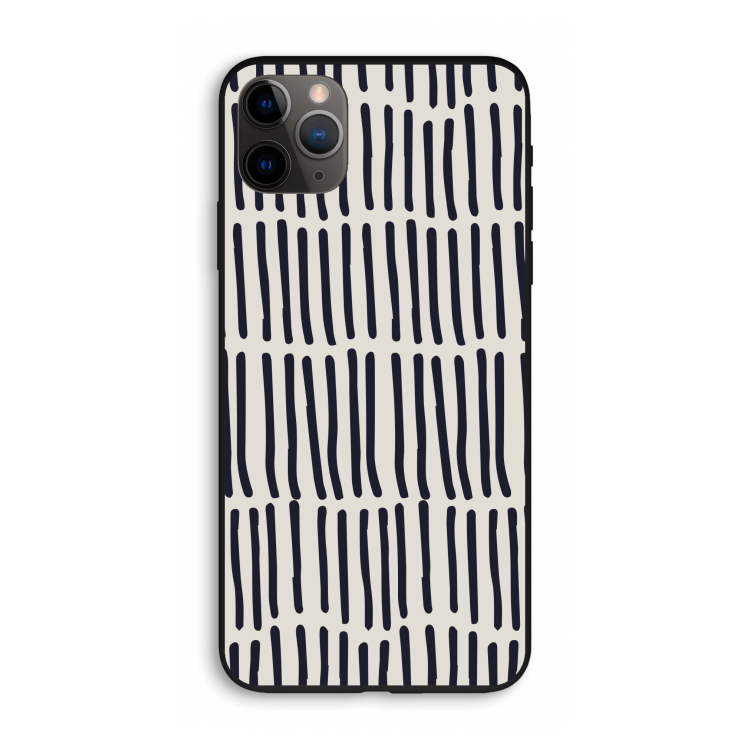 Moroccan stripes: iPhone 11 Pro Max Biologisch afbreekbaar hoesje